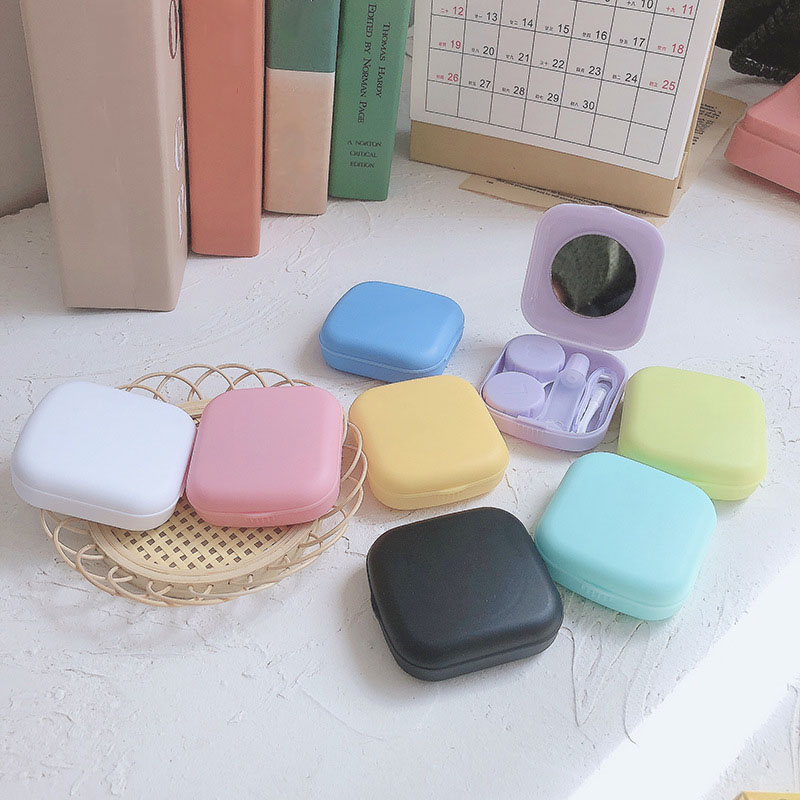Beauty No Makeup - Mini Contact Lens Case Pocket Portable
