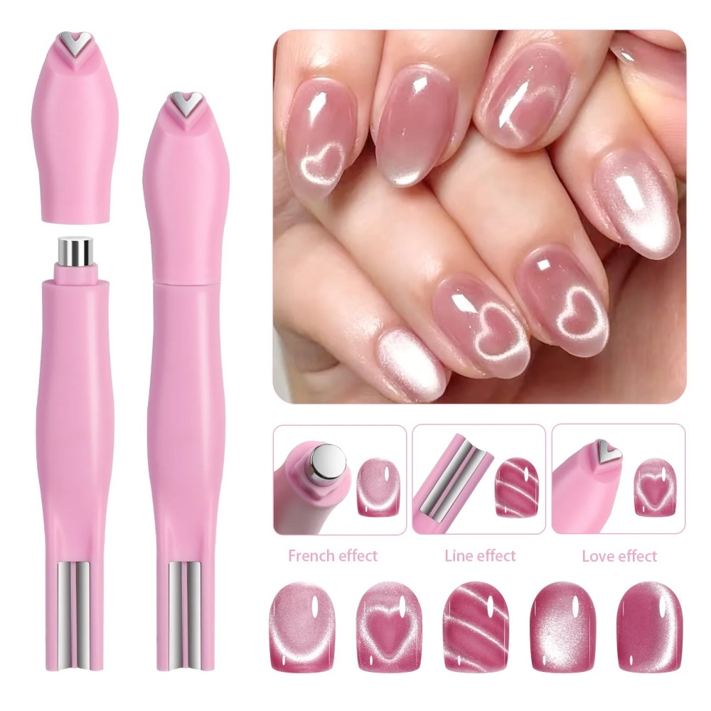 3-In-1 Heart Shape Cat Eye Nai - огляд і ціна Contour Palette Stick