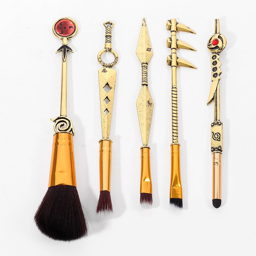 Naruto Anime Makeup Brush 5-Pi - огляд і ціна Beauty No Makeup